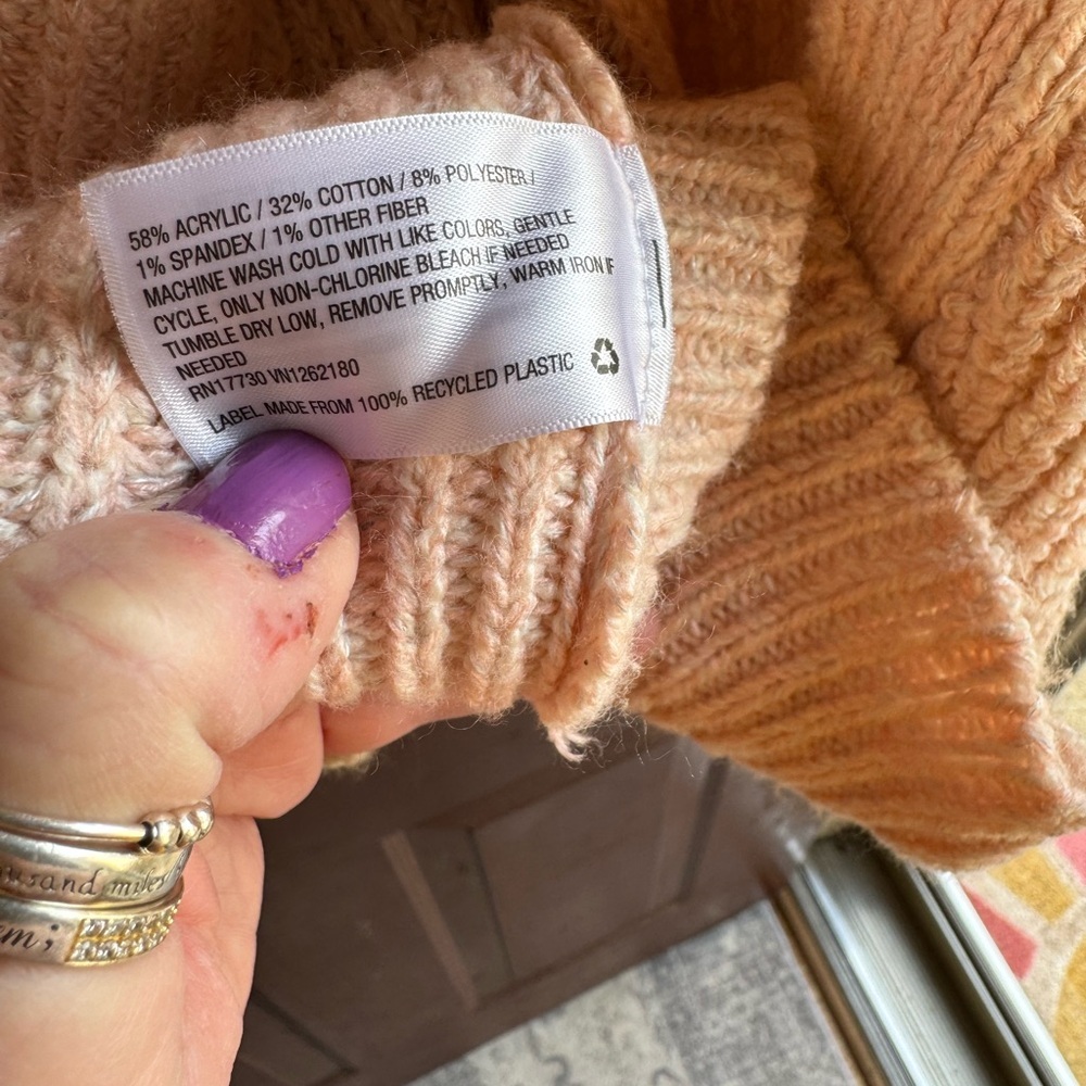 Mossimo Sweater With Pockets Size Large - Picture 4 of 6
